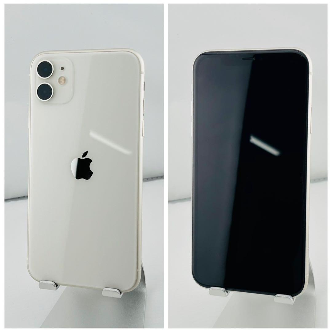 S 100% iPhone 11 64 GB SIMフリー ホワイト 本体
