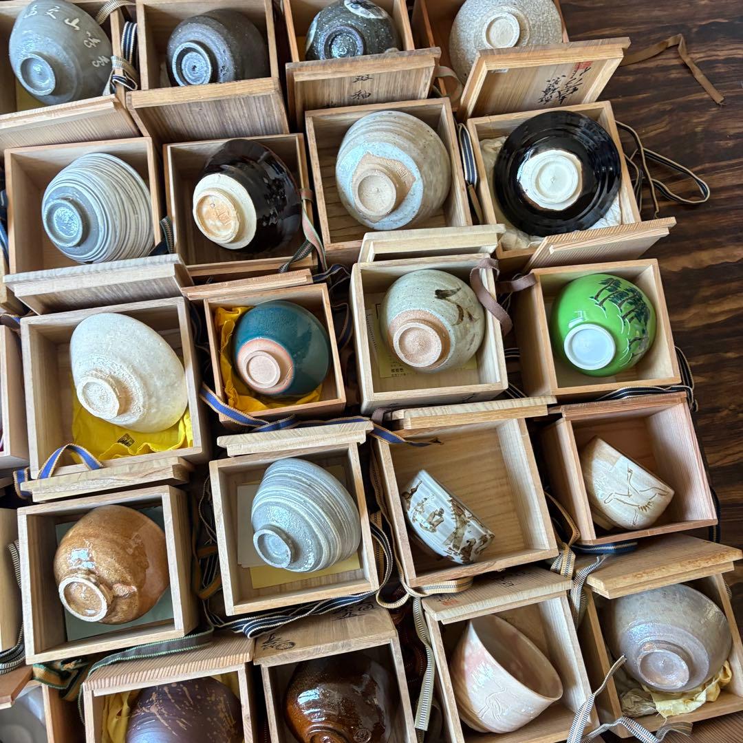 茶碗 抹茶碗 36点 茶道具 色絵 いろいろ まとめて