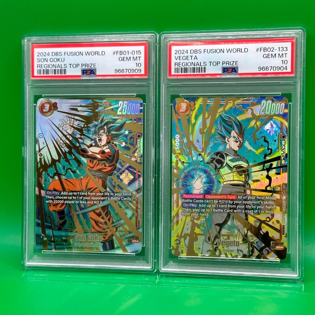 PSA10 英語 ドラゴンボール 孫悟空 ベジータ チャンピオンシップ プロモ