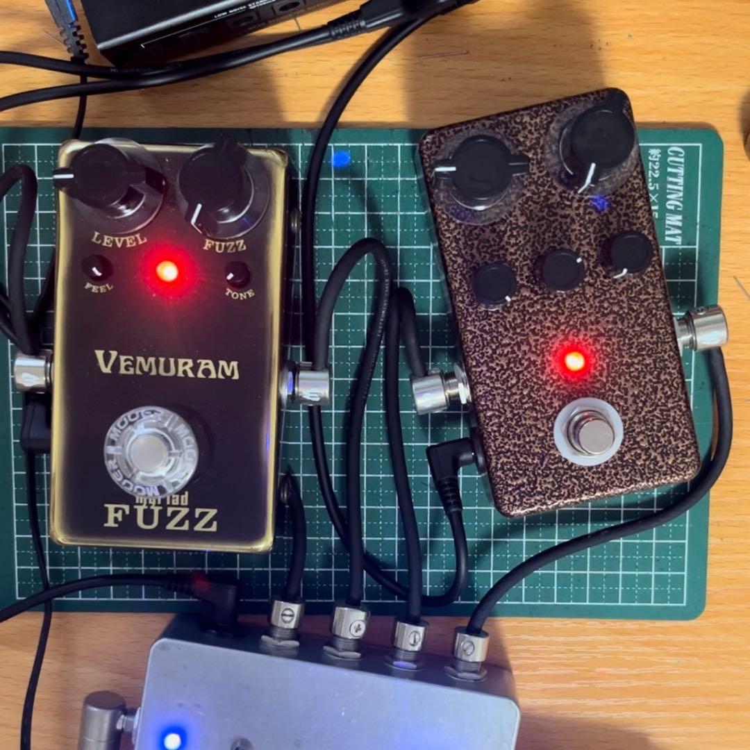 b*s様 高音質 ハンドメイド myriad fuzz hand wired オ