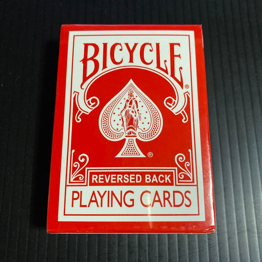 Bicycle Reversed Back 赤 レアデック