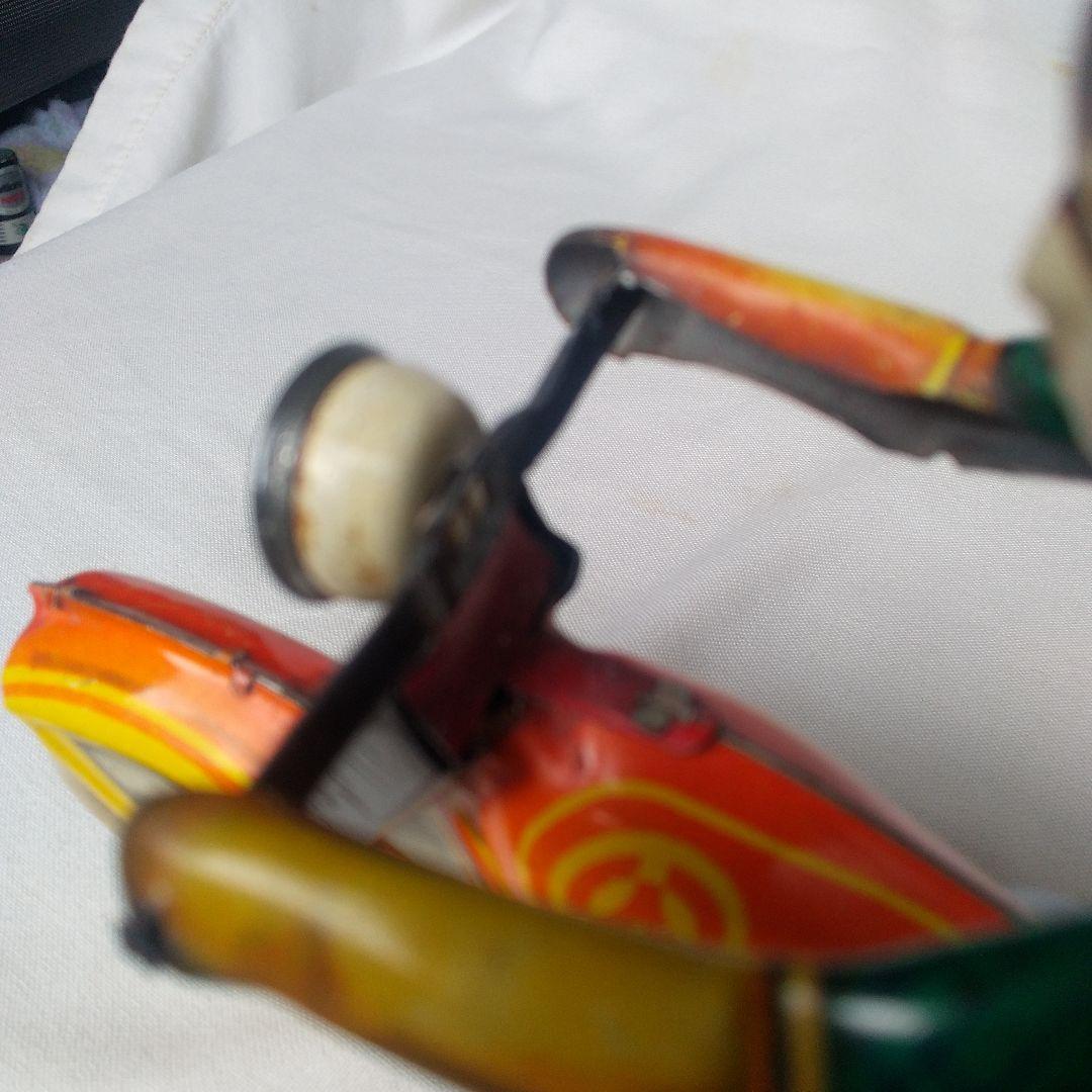 旧ソ連製 ブリキ オートバイ バイク レトロ ビンテージ 昭和 古い