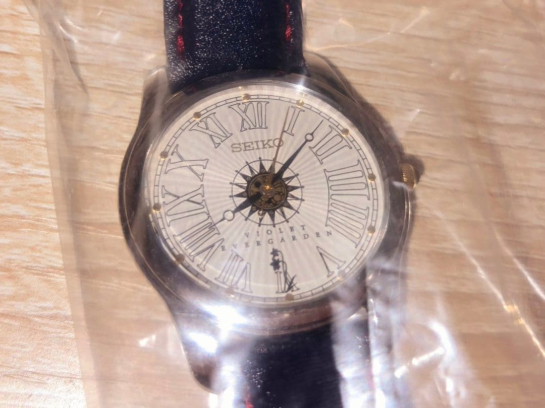 ヴァイオレットエヴァーガーデン/メモリアルウォッチ/SEIKO/時計/革バンド