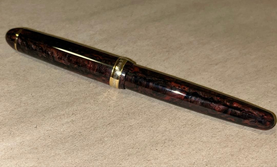 中屋万年筆 限定生産品 中字 14K 585
