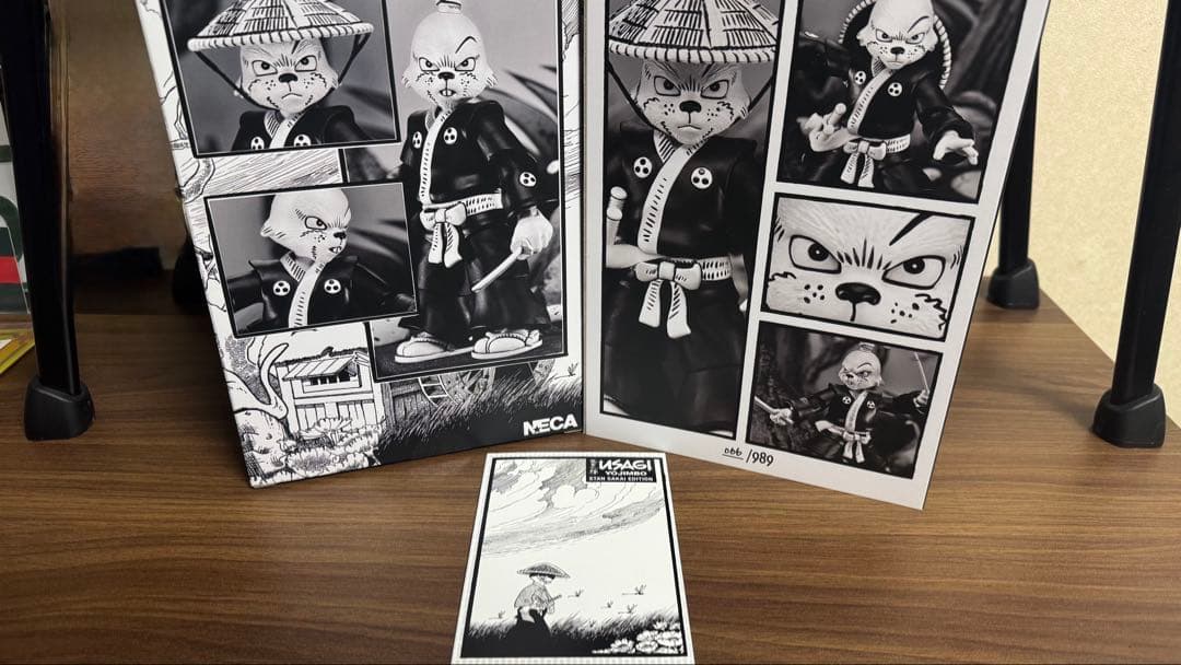【新品】TMNT NECAネカ ウサギ用心棒　タートルズ（限定版）2体セット