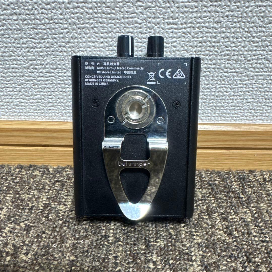 behringer P1 パーソナルインイヤーモニターアンプ