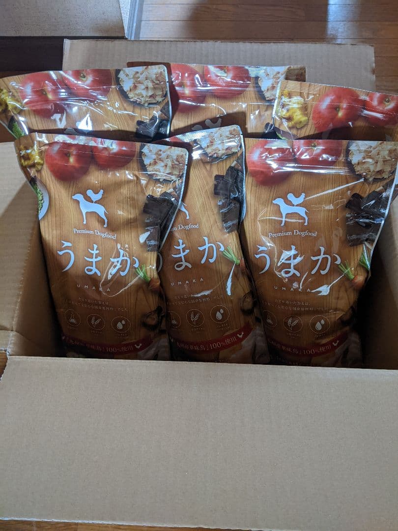 うまかドックフード　1.5kg 6袋