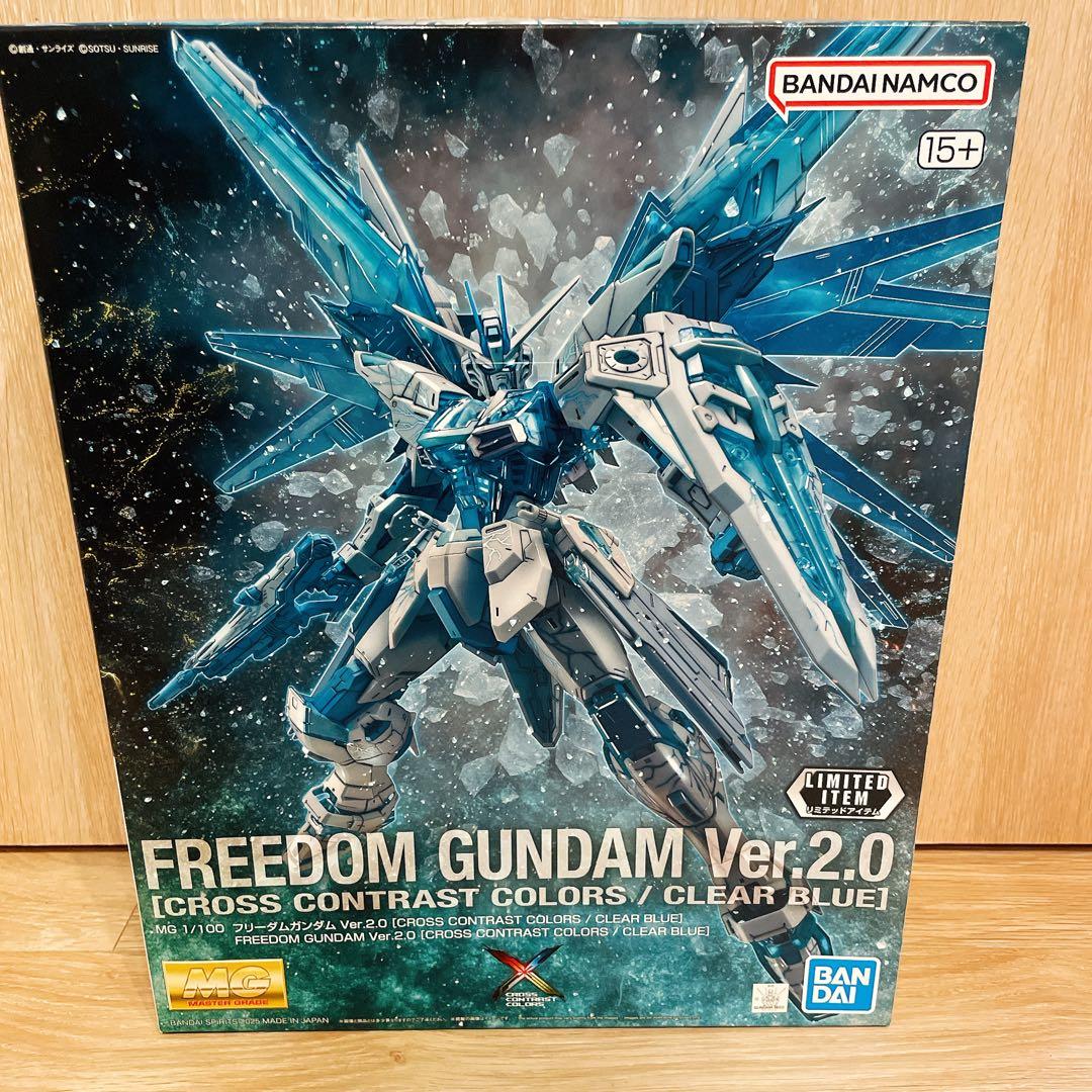 コ*ア様 組立済ジャンク MG フリーダムガンダム Ver.2.0 クロスコント