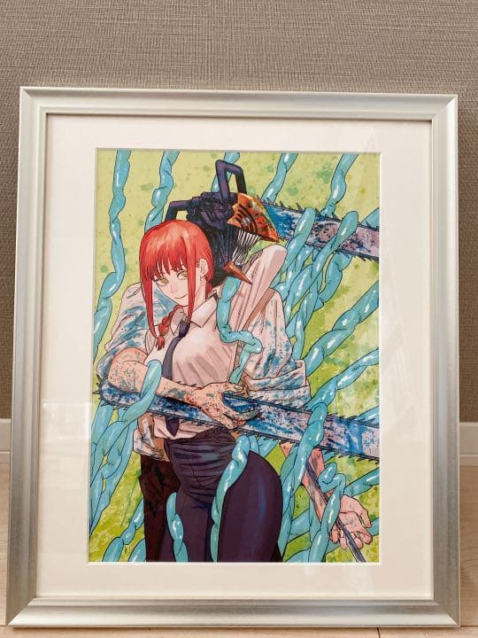 チェンソーマン 高級複製原画(受注生産品) デンジ＆マキマ