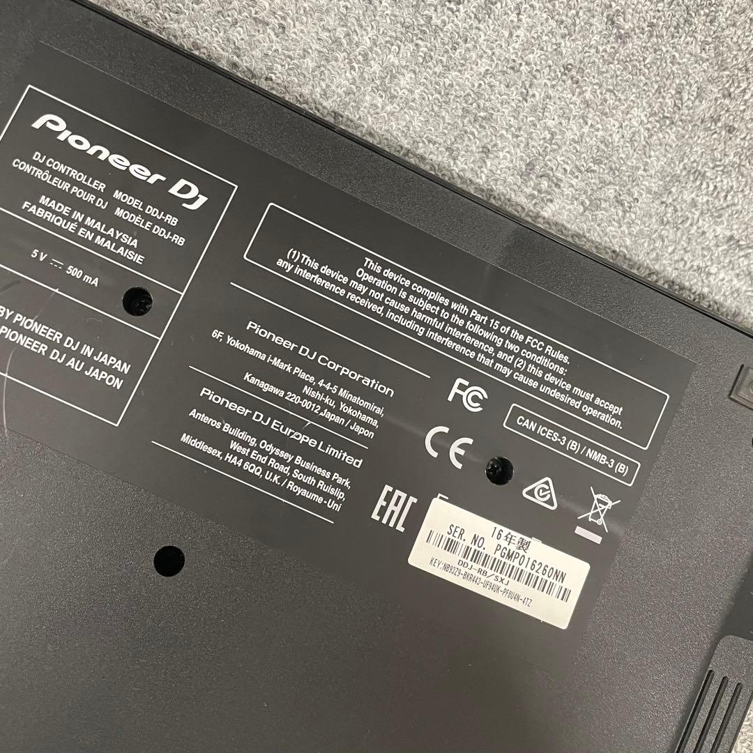 動作品 Pioneer DDJ-RB DJコントローラー