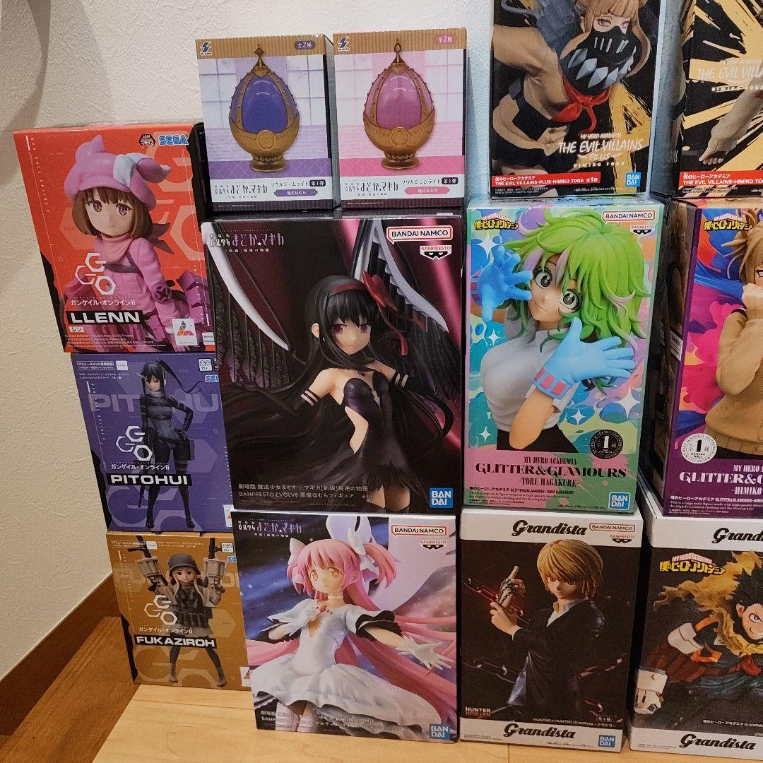 ヒロアカ、HUNTERXHUNTER、まどマギ、他プライズフィギュアセット