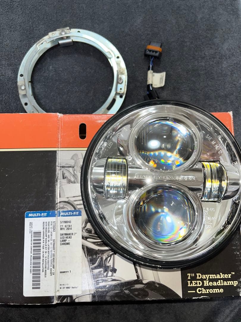 ハーレーダビッドソン純正 7インチ デイメーカーLEDヘッドライト ツーリング