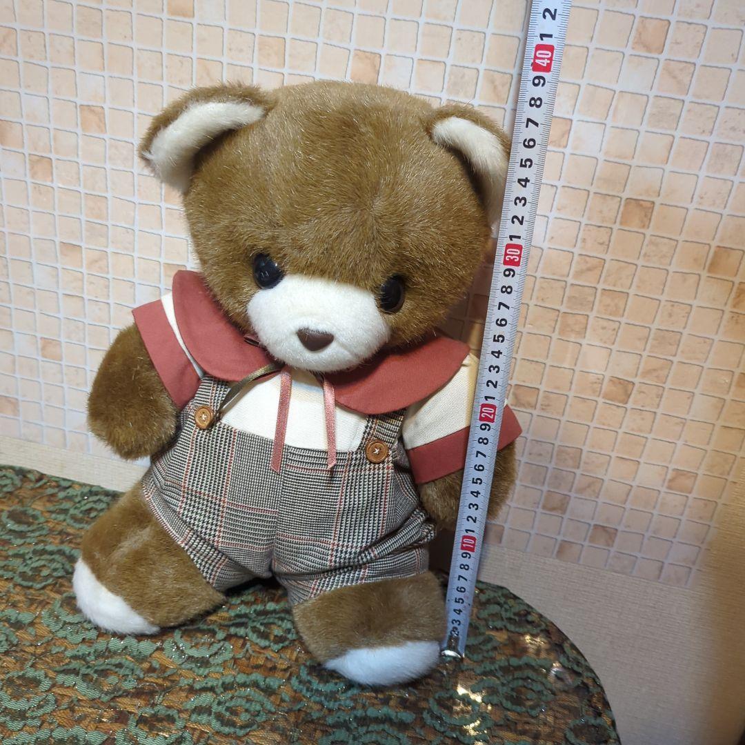 Sun Arrow・サンアロー・くまのマック・サイズ約38cm・茶系ぬいぐるみ