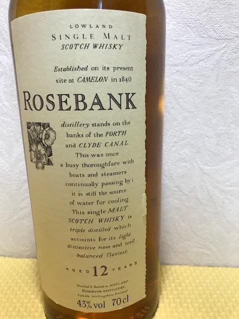 【大幅値下げ】ROSEBANK　ローズバンク 12年 花と動物 シリーズ