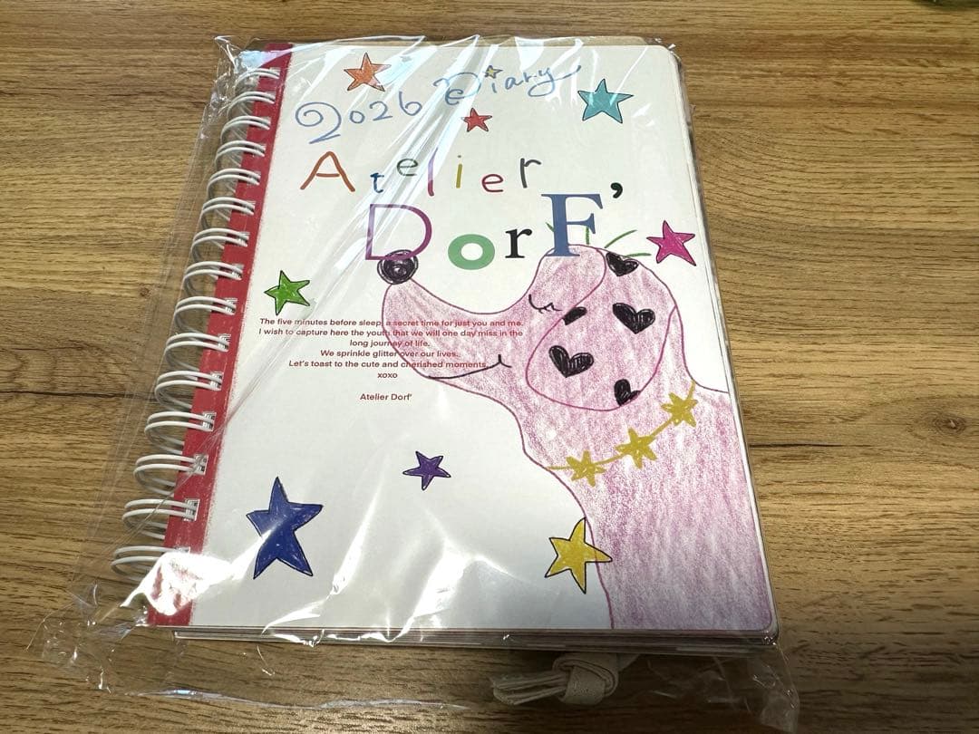 Atelier DorF スケジュール帳　巾着セット