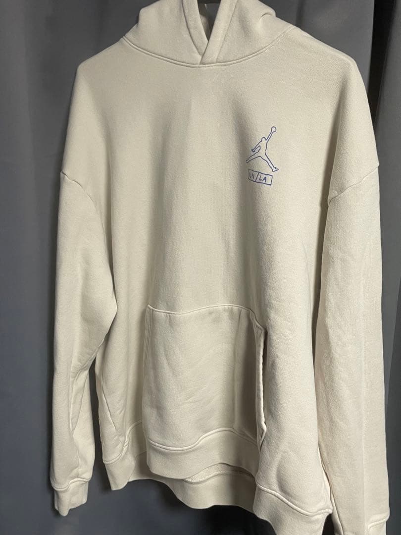 AIR JORDAN UNION パーカー クリーム色