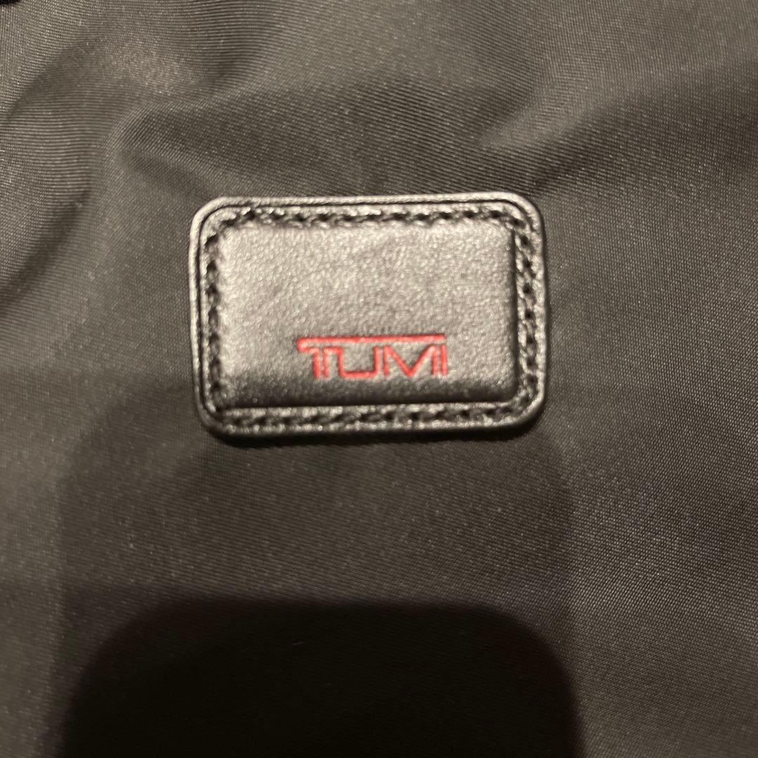 TUMI ブラック ガーメントバッグ ファスナー式