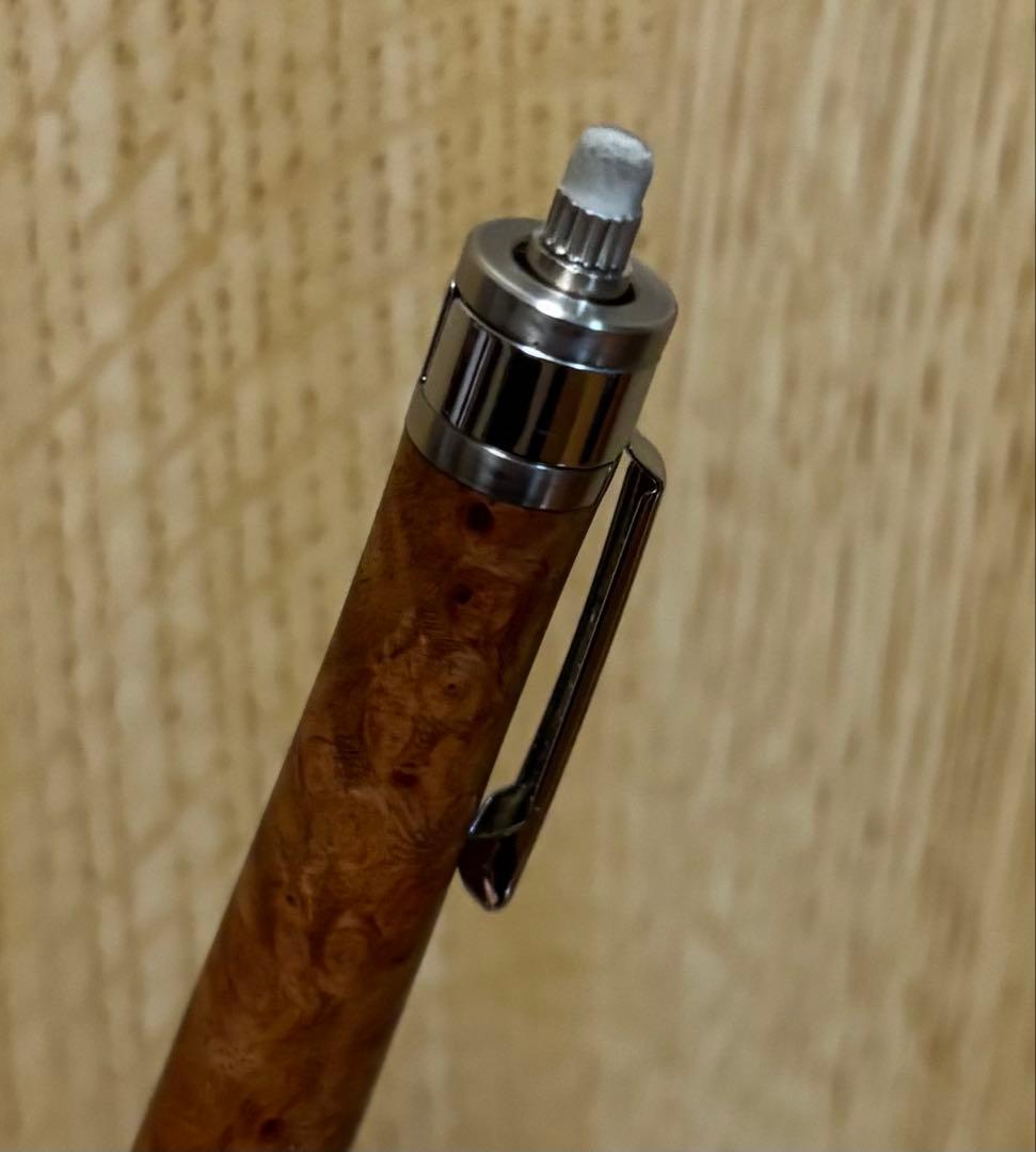 工房楔 シャーペン 花梨こぶ杢　0.5mm