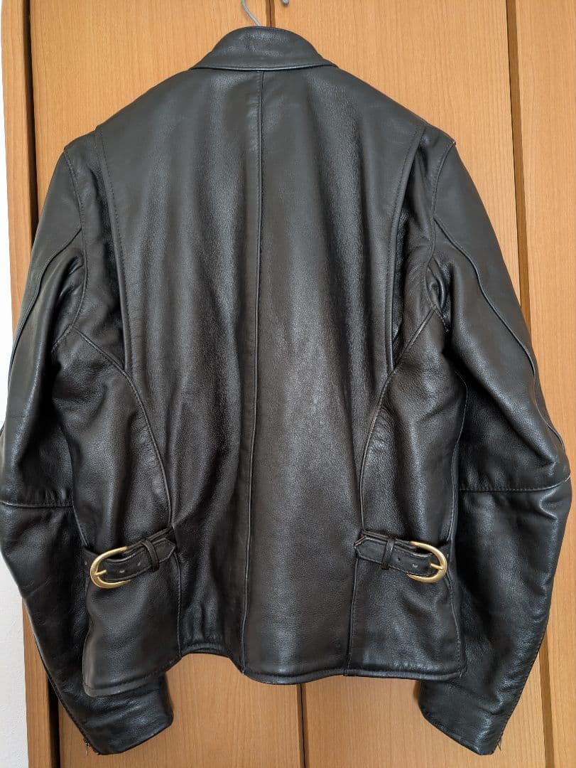 良品！　 VANSON　Type B バンソン　シングルライダース　立ち襟