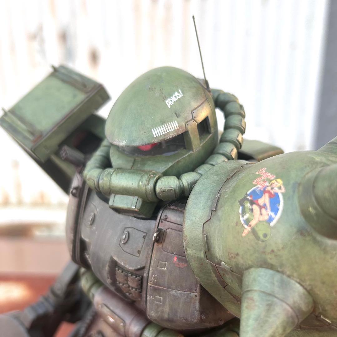 バンダイ　機動戦士ガンダム　1/48 メガサイズ　ザク　改造