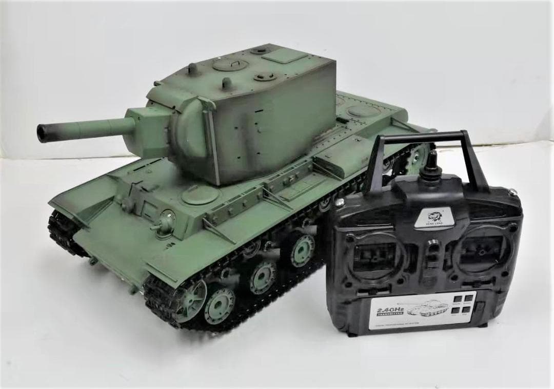 1/16サイズ戦車ラジコン　ソ連KV-II　ギガント　ヘンロン3949-1