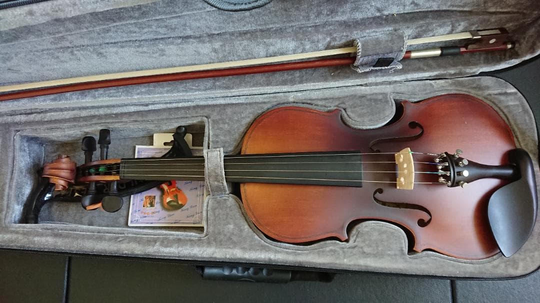 バイオリン　セット　Hallstatt V-12 ハルシュタット 肩当て付き
