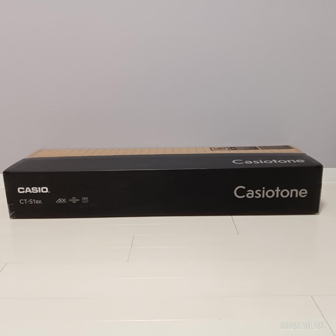 【新品未開封】CASIO カシオトーン CT-51 ブラック キーボード