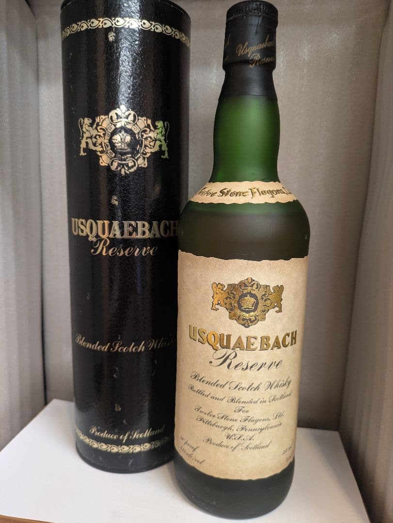値下げ中　ウシュクベリザーブ　オールドボトル　古酒　750ml 43%