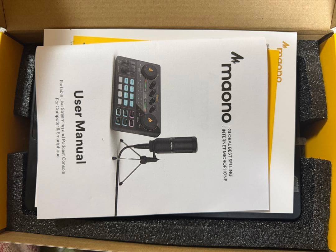 【極美品】Maono AU-AM200 S1 配信セット インターフェース 人気