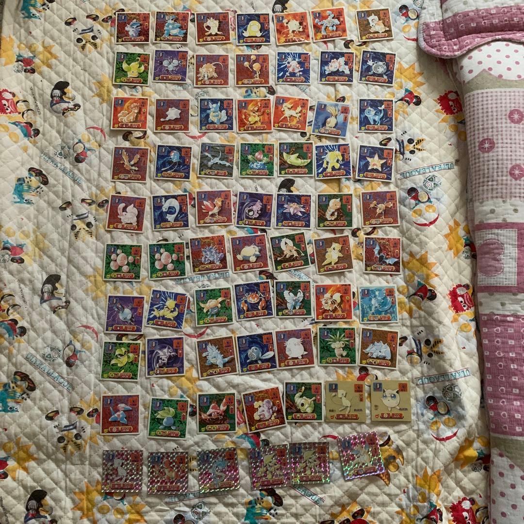 ポケモンシール列伝　アマダシール　初代68枚セット