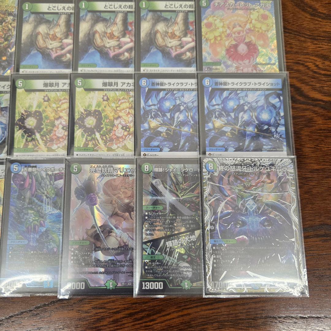 【匿名発送】青緑ジャイアント　全国大会2024優勝レシピ　デッキ　パーツ付き