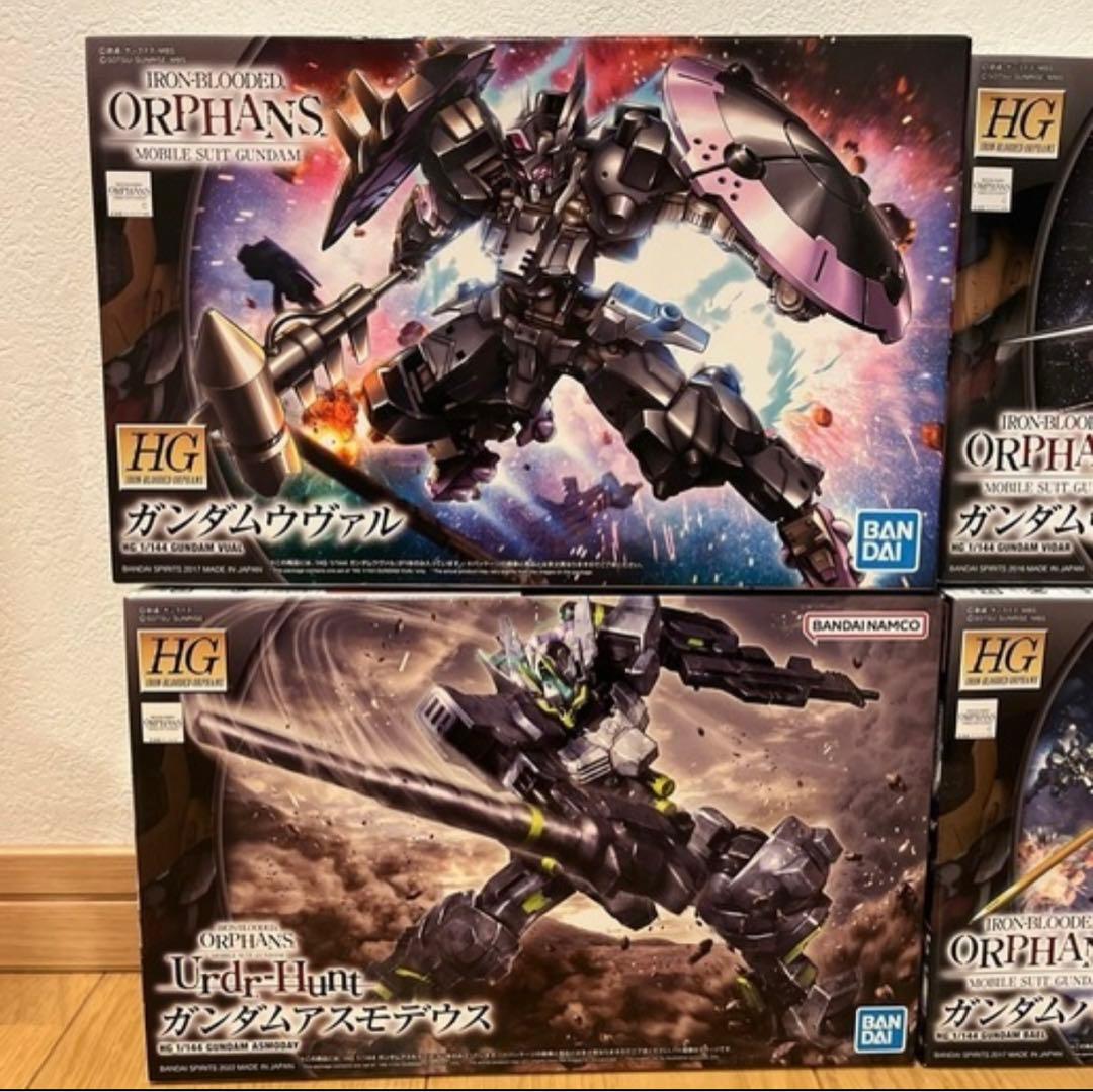 HG オルフェンズ 未組み立てキット 4点セット