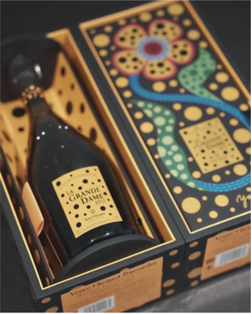 草間弥生　ヴーヴ・グリコ　2本セット　新品未開封