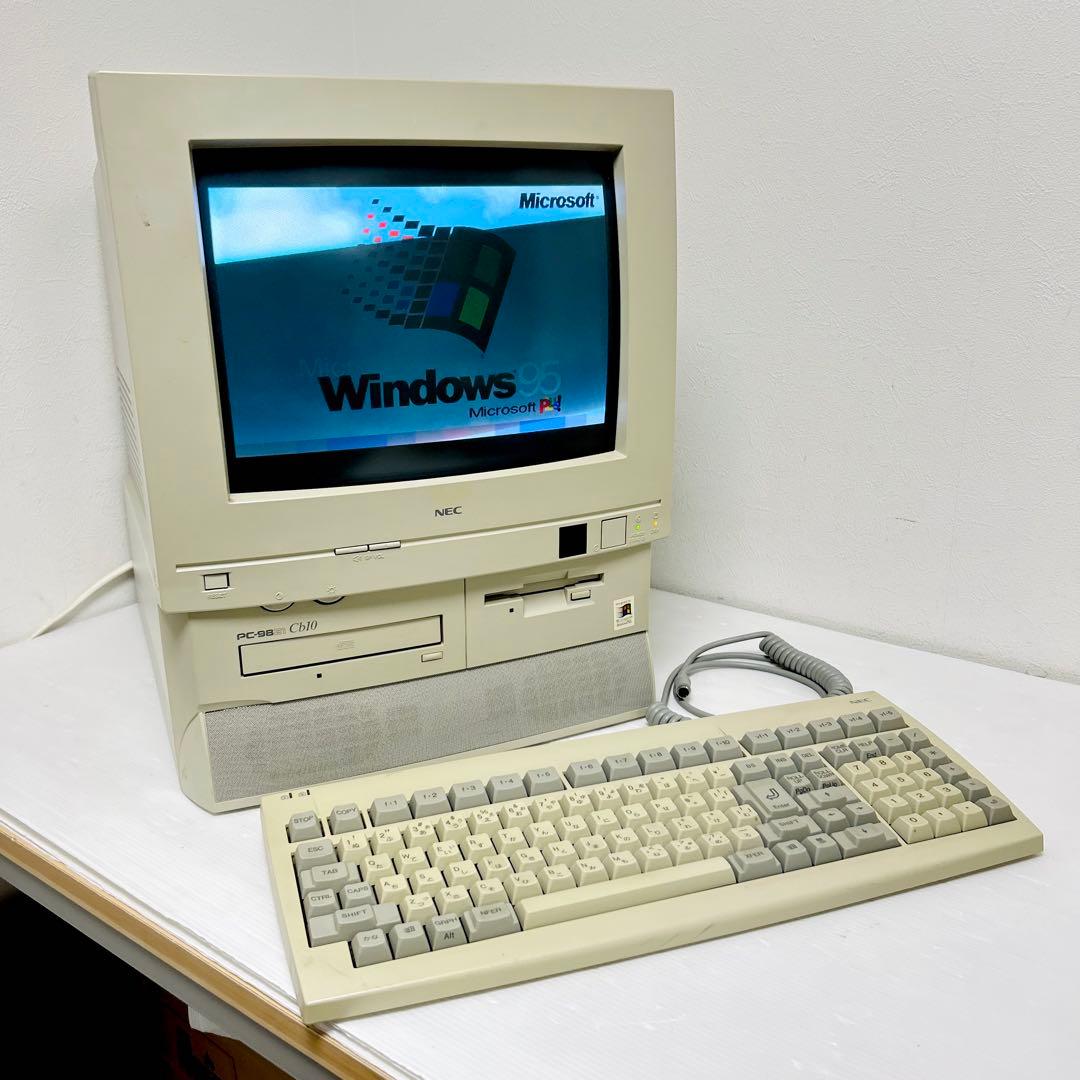 通電のみ 希少 NEC Windows95 PC-9821Cb10/T