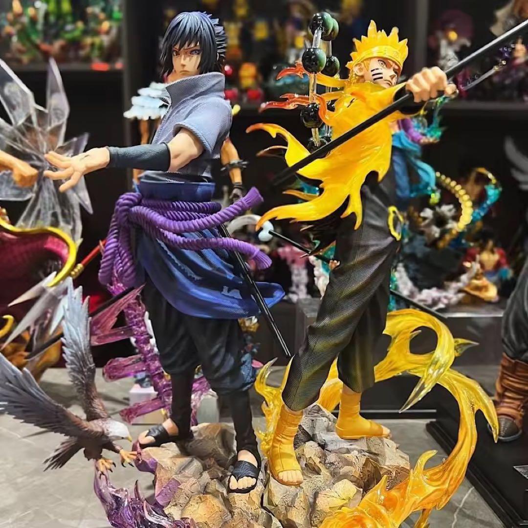 NARUTO ナルト×サスケ 九喇嘛チャクラモード 海外フィギュア
