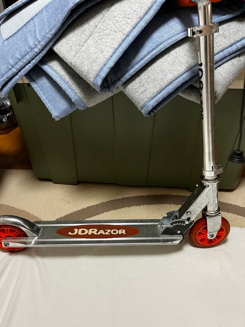 JORAZOR  キックボード キックスケーター. 青　オレンジ