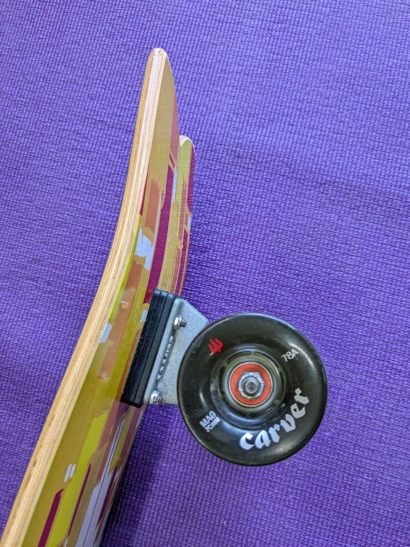 carver カーバー スケート サーフスケート 全長:74㎝幅:24㎝ 当時物