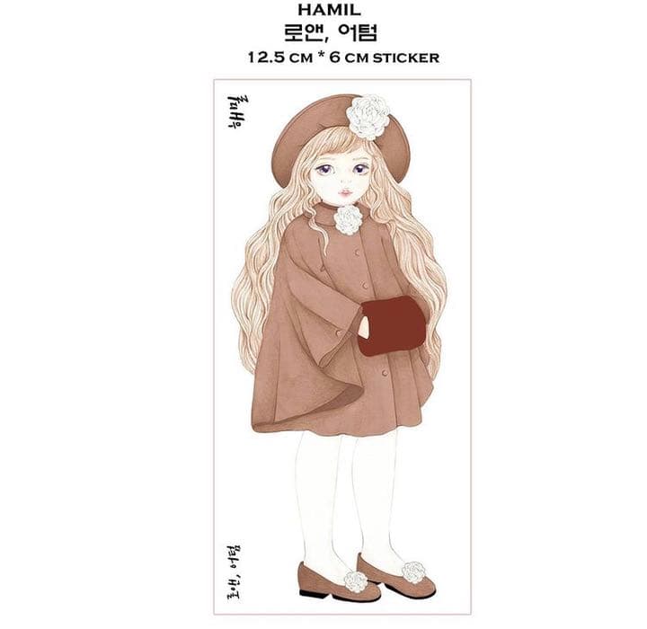 No.16【送料別】hamil ハミル ステッカー 9枚セット