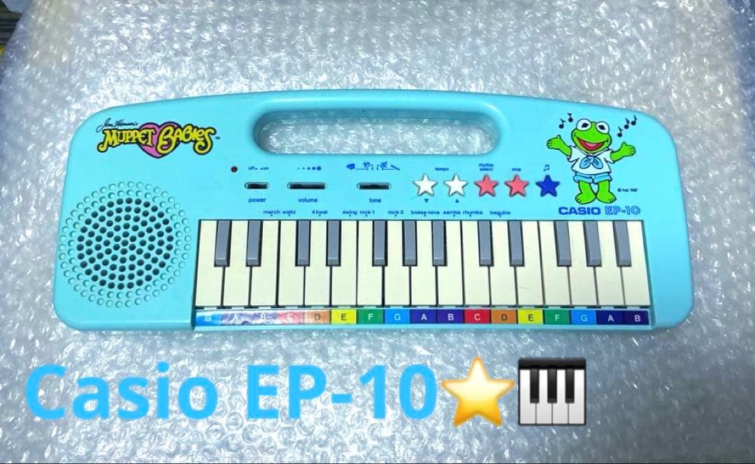 Casio EP-10☆日本未発売☆1987年☆レアミニシンセ☆