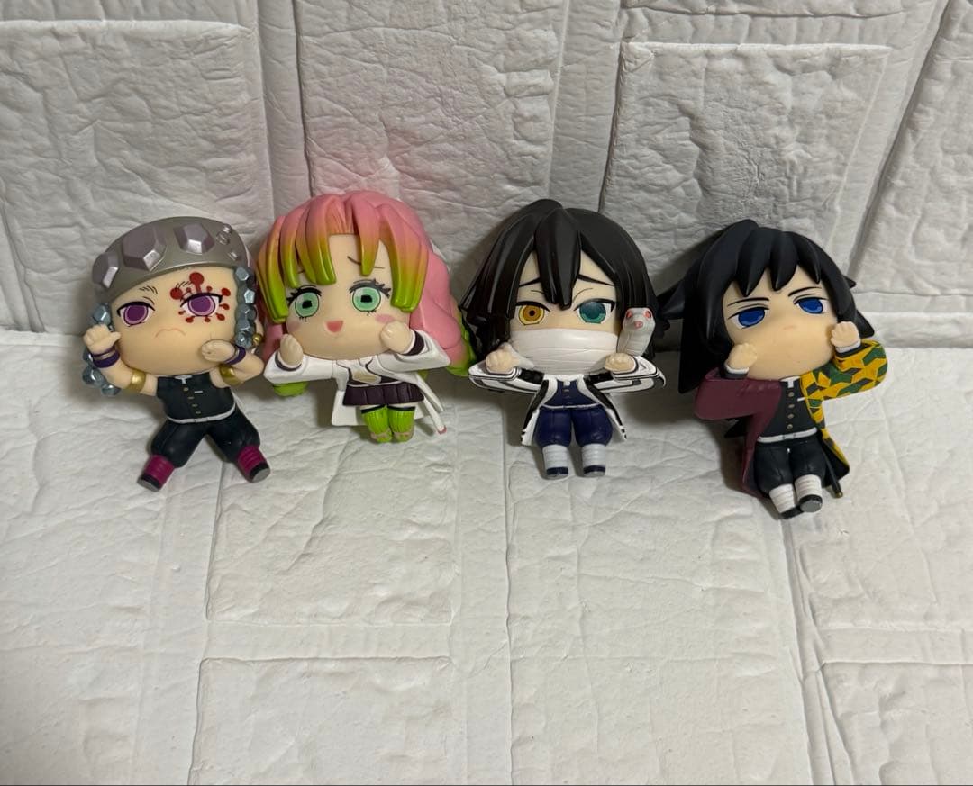 ひっかけフィギュア 冨岡義勇　不死川　甘露寺　宇髄天元　鬼滅の刃