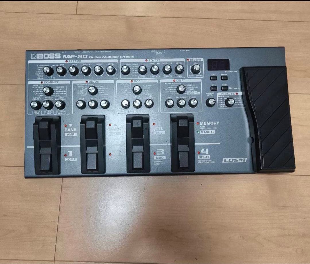 BOSS ME-80 ギター用マルチエフェクター 値下げ交渉可