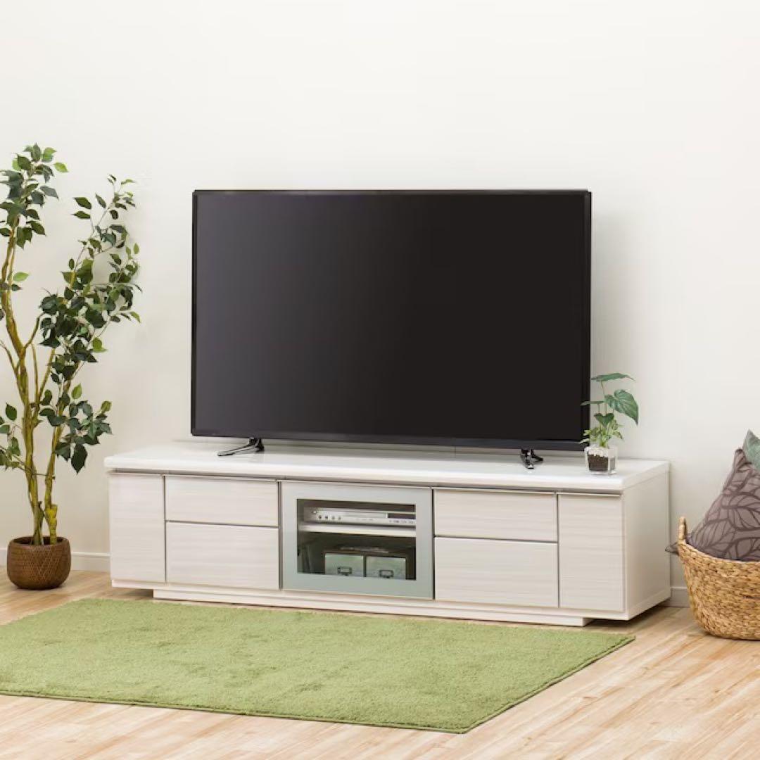 ニトリ　テレビ台 ホワイト