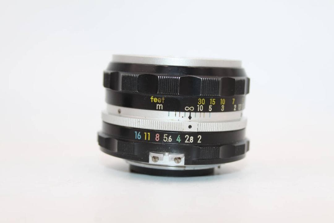 カビ曇り無 NIKKOR-H Auto 50mm F2 ＋ 純正メタルフード