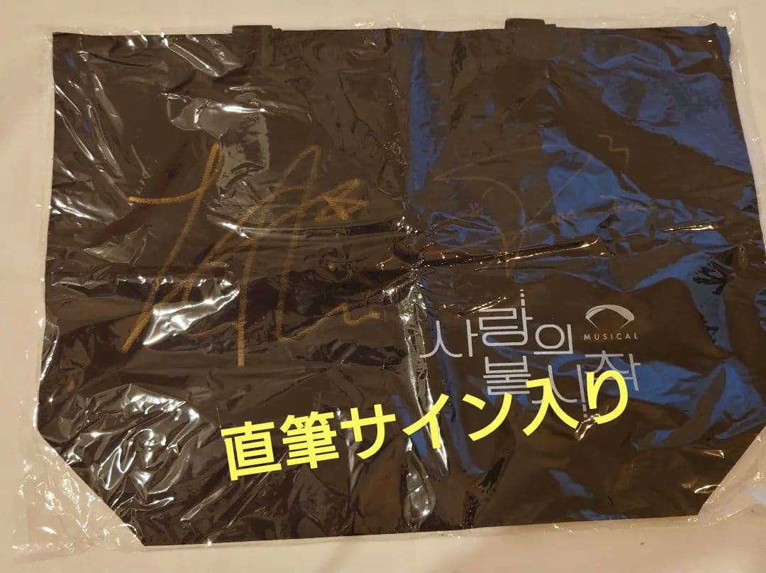 貴重 サイン入り ASTRO ジンジン ユンサナ 愛の不時着 公式 トートバッグ