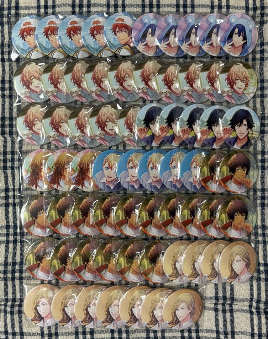 うたプリ シャニスト BSEL 缶バッジ 音也 真斗 那月 トキヤ レン 翔
