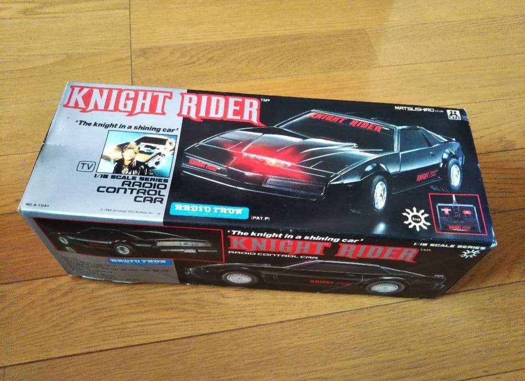 稀少当時物新品 1/18スケール ナイトライダー / ナイト2000 RCカー