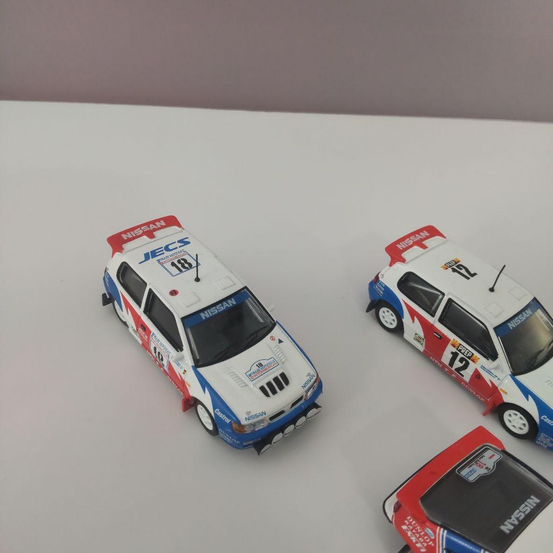 日産　サファリ、シルビア、サニー、DATSAN　ラリーカーコレクション5台セット
