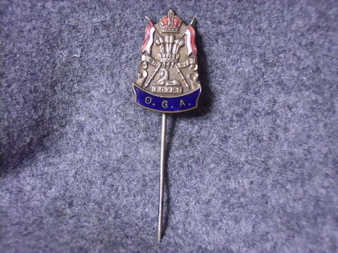 ＧＢイギリス軍/英軍＊～１９５２年ランカシャー連隊ＰＷ志願兵メンバーピン（実物）