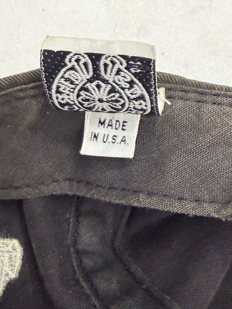 K*n様 クロムハーツ　黒の刺繍ベースボールキャップ