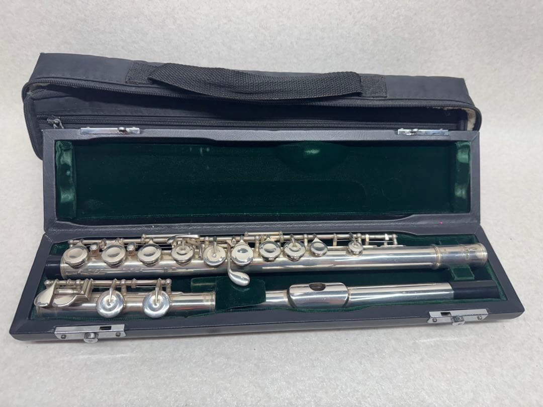 Pearl パールフルート PF-525 Eメカ リップ銀製 ケース付